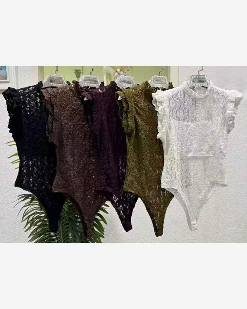 Body donna Vinceotto misto all'ingrosso modello V76857 - L&Y - foto 2