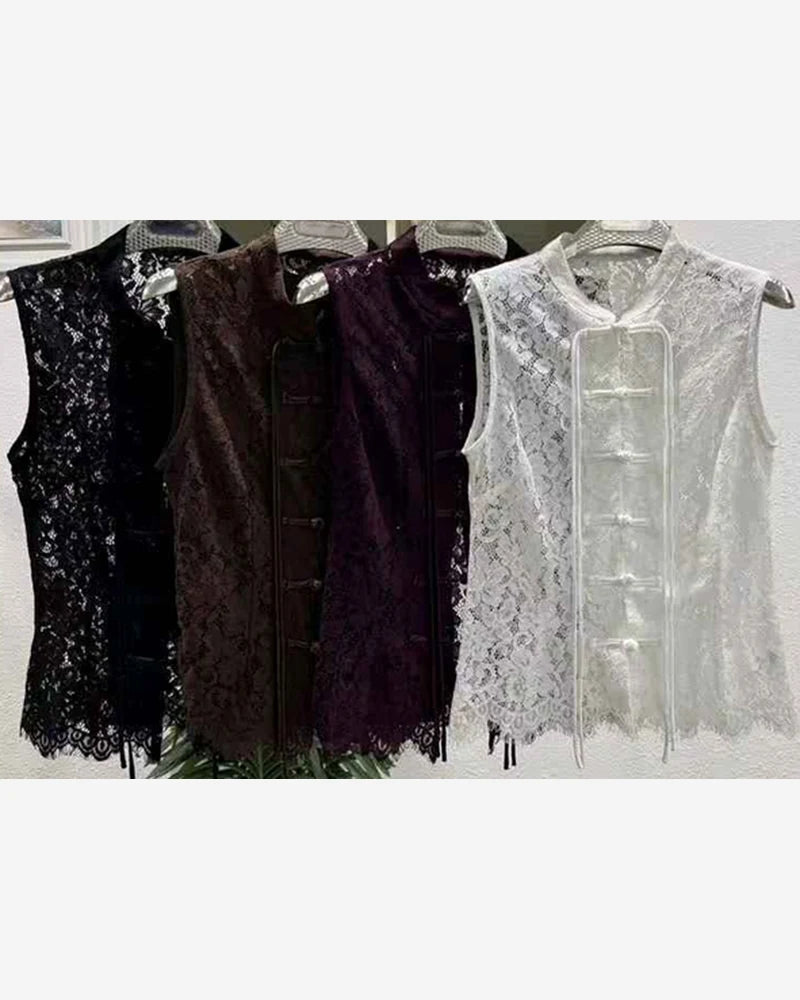 Canotta donna Vinceotto misto all'ingrosso modello V76891-A - L&Y - foto 2