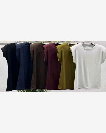 Canotta donna Vinceotto misto all'ingrosso modello V76906 - L&Y - foto 2