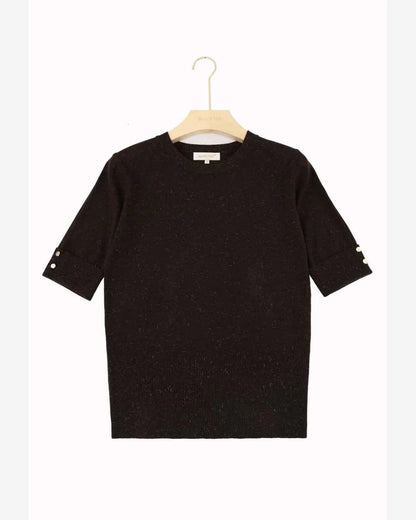 Maglia donna Blu Oltre misto all'ingrosso modello WBY84225B - L&Y