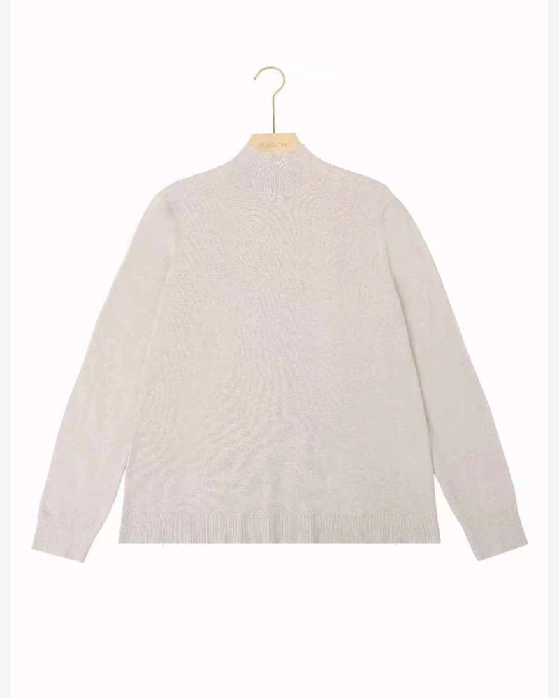 Maglia donna Blu Oltre misto all'ingrosso modello WBYS83341A - L&Y