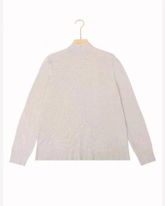 Maglia donna Blu Oltre misto all'ingrosso modello WBYS83341A - L&Y
