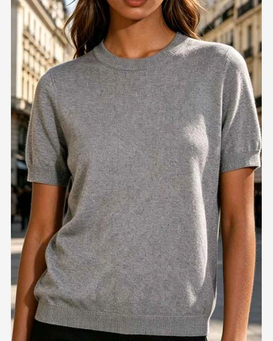 Maglia donna Blu Oltre misto all'ingrosso modello WU84198B - L&Y