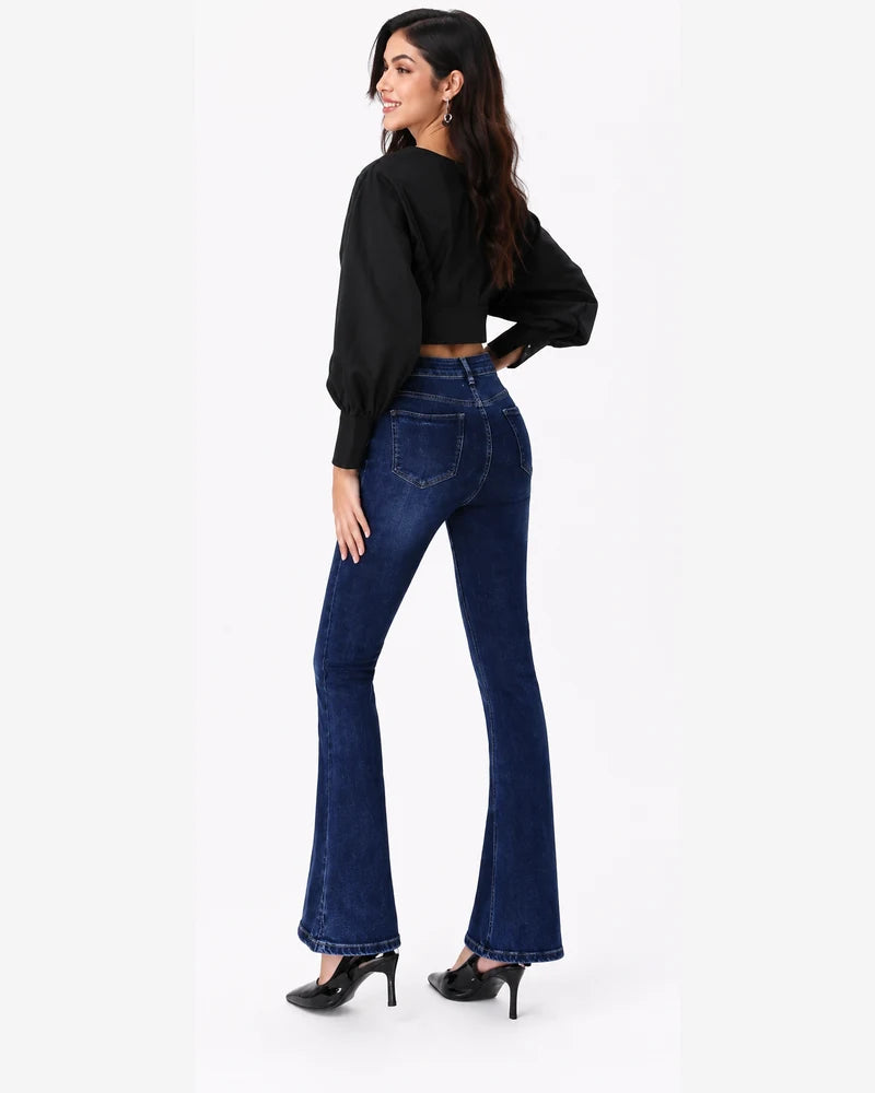 Jeans donna ROSSAMISS blu all'ingrosso modello XS839 - L&Y - foto 2
