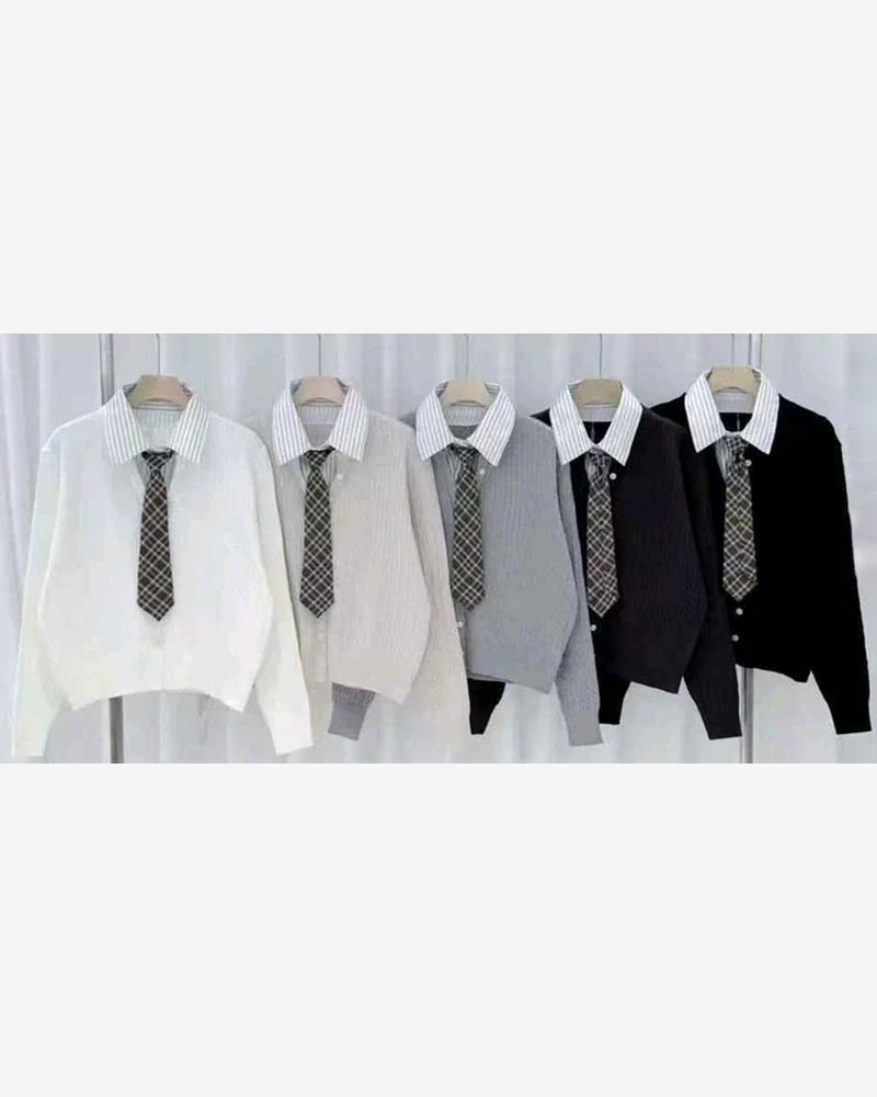 Maglia donna Vinceotto misto all'ingrosso modello Y06112 - L&Y - foto 2