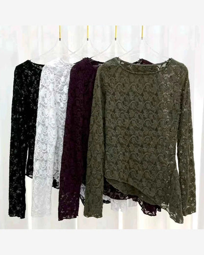 Maglia donna Wit Girl misto all'ingrosso modello Y244 - L&Y - foto 2