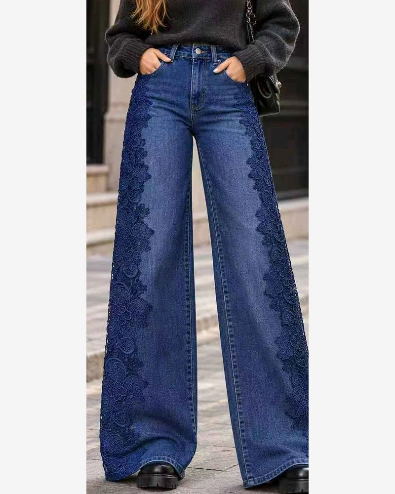 Jeans donna Lovely Star all'ingrosso modello Z6667 - L&Y