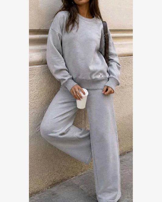 Completo donna Blu Oltre misto all'ingrosso modello ZBE84262CV - L&Y