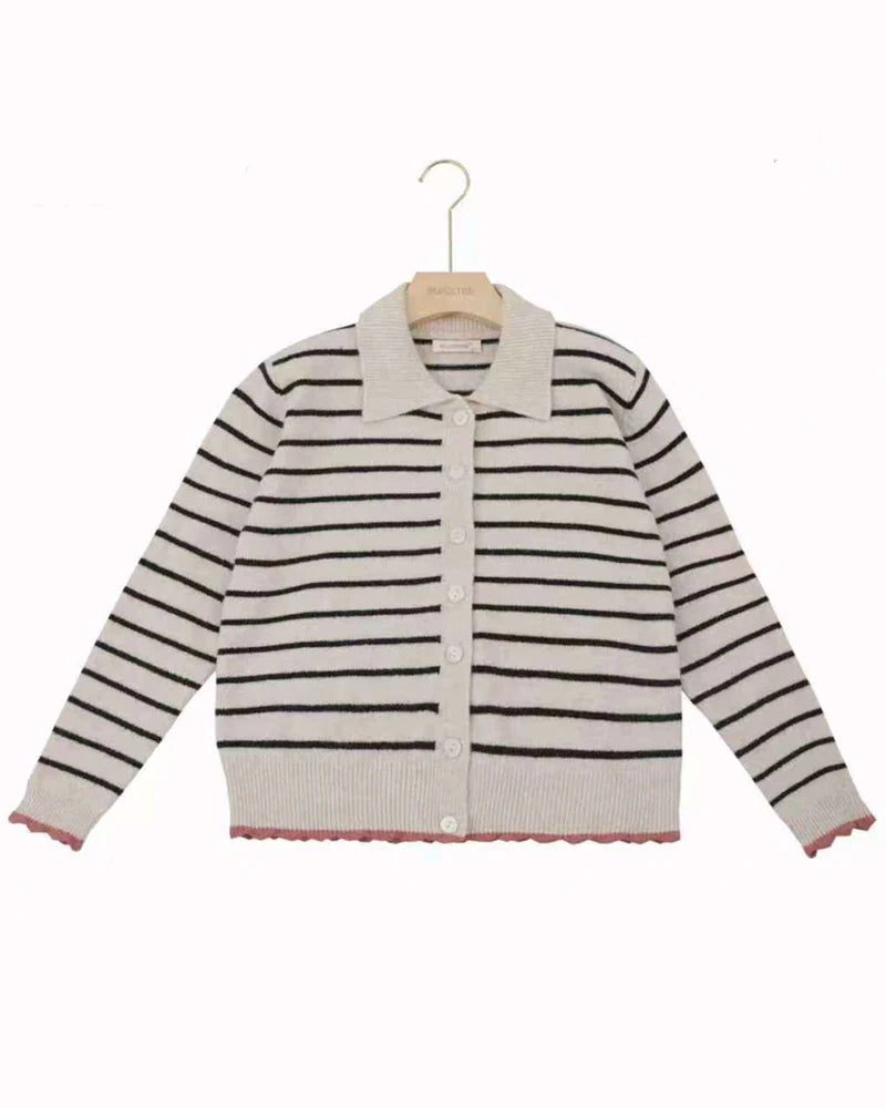 Golfino donna Blu Oltre misto all'ingrosso modello ZNE84976 - L&Y